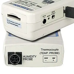 Connessioni del misuratore di temperature