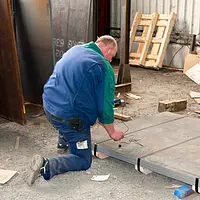 Uso dell'analizzatore di materiale