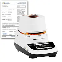 Bilancia digitale PCE-MA 60XT-ICA (Rapporto di taratura ISO incluso) 
