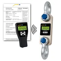 Misuratore di forza PCE-DDM 10-ICA (Certificazione ISO inclusa) 