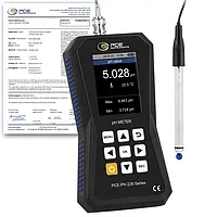 Misuratore di pH PCE-PH 228HTE-ICA (Rapporto di taratura ISO incluso) 