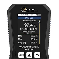 Misuratore di umidità per materiali Display