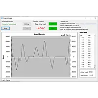 Torsiometro per chiusure a vite PCE-CTT 2-ICA (Rapporto di taratura ISO incluso): Software