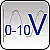 Uscita analogica 0-10 V 