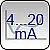 Uscita analogica 4-20 mA 