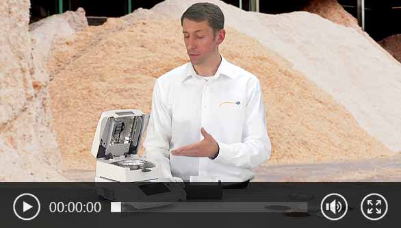 Utilisation d'un analyseur d'humidité