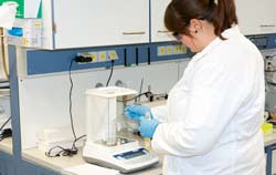 Image de la balance de précision