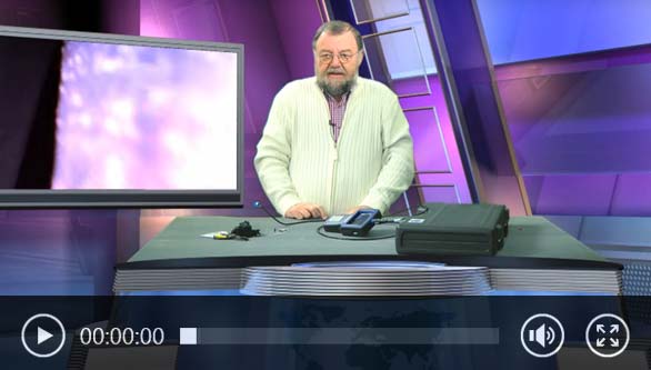 Vidéo de la caméra endoscopique avec Wolfgang Rudolph