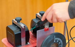 Utilisation du radiomètre industriel.