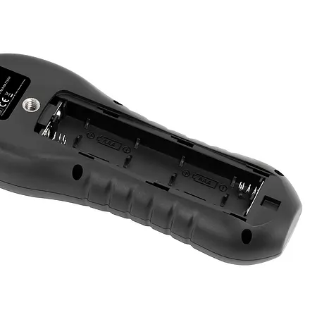 Analyseur de bruit | Compartiment de piles