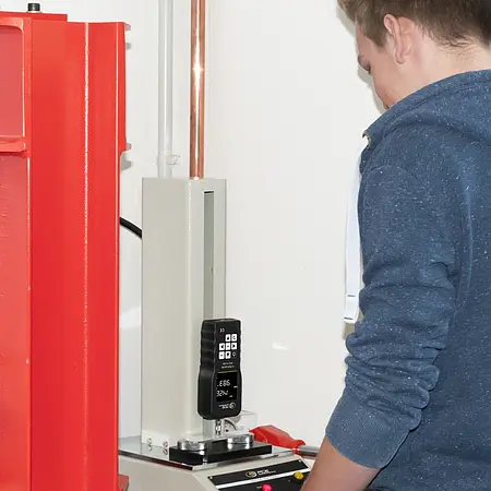 Appareil de mesure pour plastique | Exemple d'utilisation