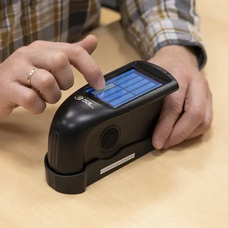 Appareil pour le contrôle de l'état de surface | Exemple d'utlisation