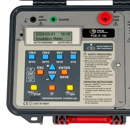 Contrôleur d'installation électrique | Panneau de commande