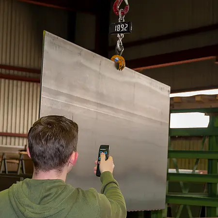 Crochet peseur Utilisation