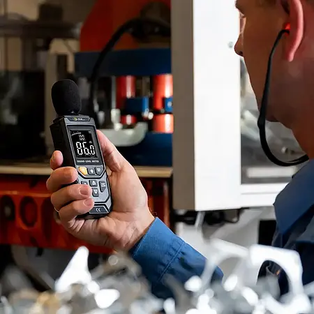 Décibelmètre | Exemple d'utilisation