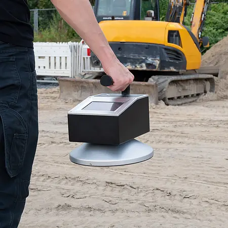 Densimètre de compactage de sol | Exemple d'utilisation