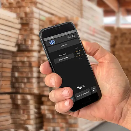 Mesureur d'humidité Bluetooth Utilisation