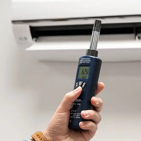 Mesureur d'humidité | Exemple d'utilisation