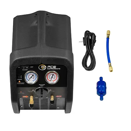 Station de récupération de fluides frigorigènes | Contenu de livraison