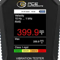 Analyseur de vibration FFT | Affichage