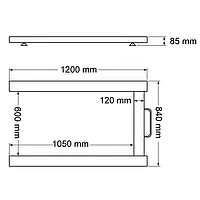 Balance industrielle | Dimensions