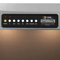 Cabine lumineuse à LED | Panneau de commande