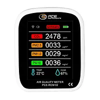 Compteur de particules | Face avant