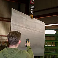 Crochet peseur Utilisation