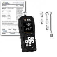 Dynamomètre PCE-FM 50N-ICA avec certificat d'étalonnage ISO 