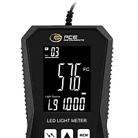 Luxmètre | Affichage