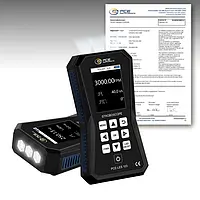 Tachymètre PCE-LES 103-ICA avec certificat d'étalonnage ISO 