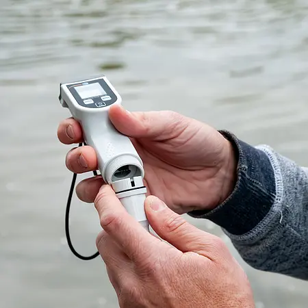 Analizador de agua - Cambio del electrodo