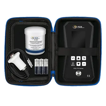 Equipo de ensayo - Contenido del envío