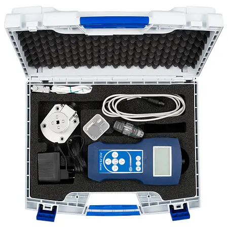 Medidor de torque con el contenido del envío