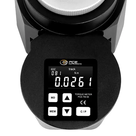 - Sensor de torque Pantalla