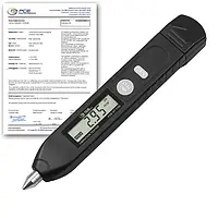 Acelerómetro PCE-VT 1100-ICA incl. certificado calibración ISO 