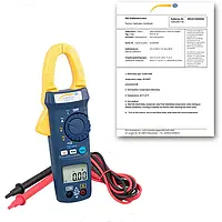 Amperímetro PCE-DC 41-ICA incl. certificado de calibración ISO 