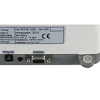 Balanza de precisión - Conexiones