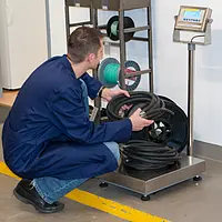 Balanza industrial - Utilización