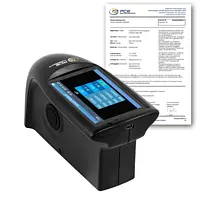 Brillómetro PCE-PGM 60-ICA incl. certificado de calibración ISO 