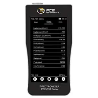 Espectrofotómetro Pantalla