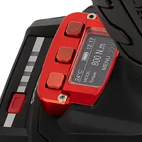 Llave dinamométrica eléctrica - Pantalla