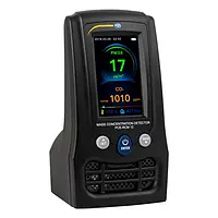Medidor de formaldehído Vista lateral