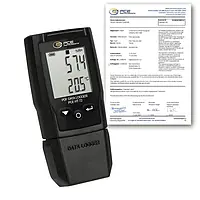 Registrador de datos de temperatura PCE-HT 72-ICA certificado de calibración incluido 