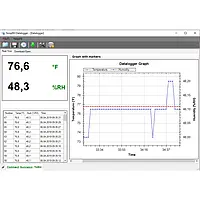 Registrador de datos de temperatura Software