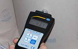 Aplicación típica del medidor de humedad de materiales PCE-PMI 2