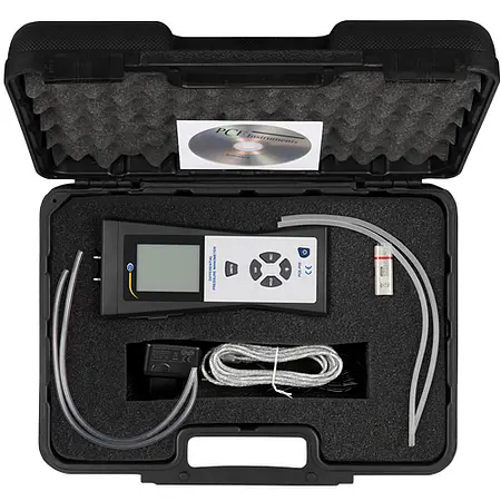 Controlador ambiental con el contenido del envío