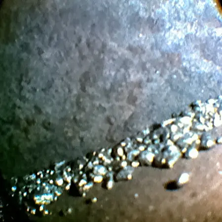Inspección de soldaduras con la cámara endoscópica