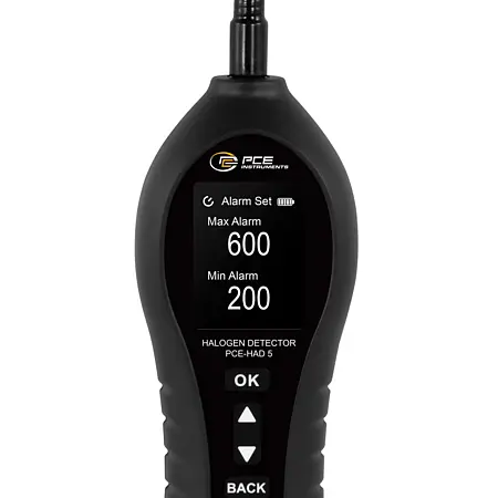 Detector de gas Pantalla