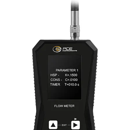 Medidor de climatizacion HVAC Pantalla